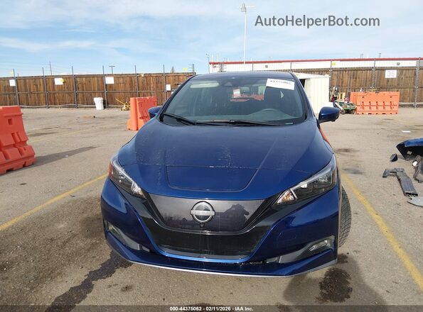 1N4CZ1CV1PC556977 2023 NISSAN LEAF Blue უკანა სალონის ხედი