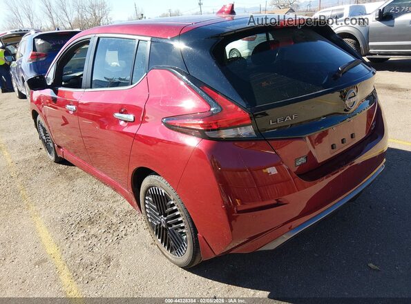 1N4CZ1CV1SC565638 2025 NISSAN LEAF Red Rear left