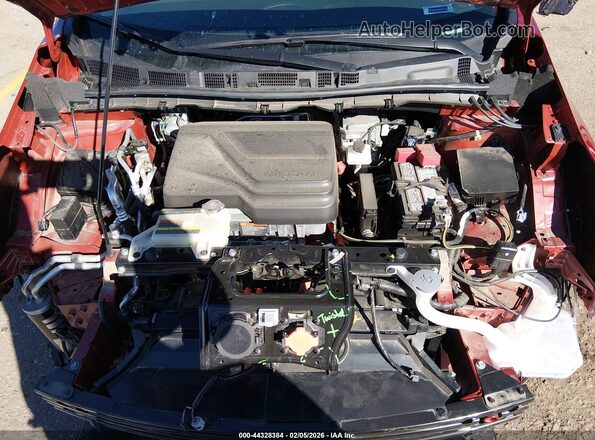 1N4CZ1CV1SC565638 2025 NISSAN LEAF Red Rear view