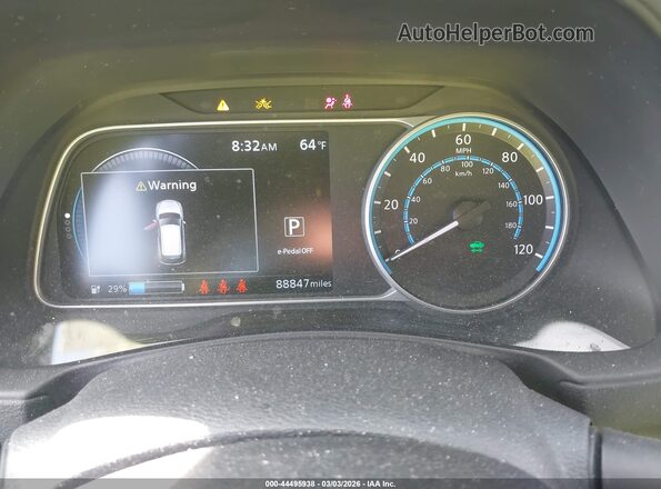 1N4CZ1CV4PC558903 2023 NISSAN LEAF Серый Вид задних сидений