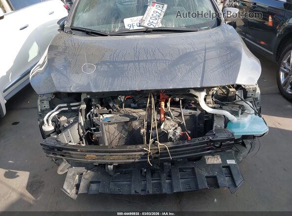 1N4CZ1CV4PC558903 2023 NISSAN LEAF Серый Вид задней части салона