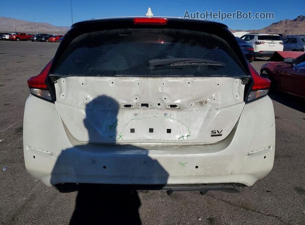 1N4CZ1CV4PC561428 2023 NISSAN LEAF White უკანა ხედი