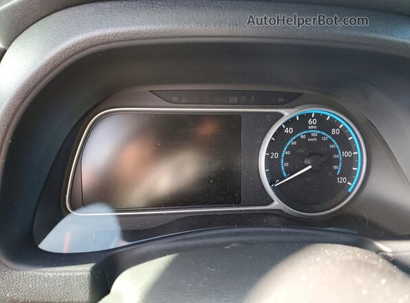 1N4CZ1CV5SC560829 2025 NISSAN LEAF Gray Սարքավորումների վահանակի տեսք