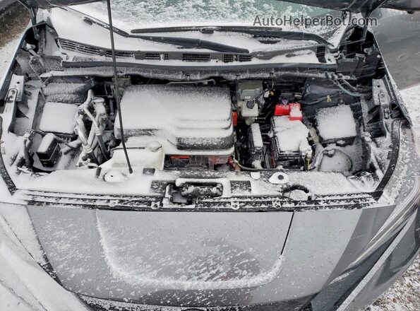 1N4CZ1CV6RC552801 2024 NISSAN LEAF Серый Вид задней части салона