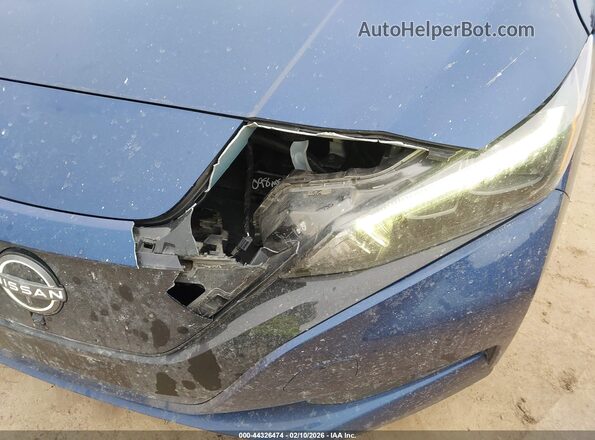 1N4CZ1CV7PC551220 2023 NISSAN LEAF Blue Դիմացի տեսք