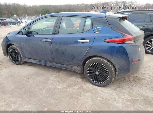 1N4CZ1CV7PC551220 2023 NISSAN LEAF Blue Հետևի ձախ