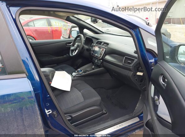 1N4CZ1CV7PC551220 2023 NISSAN LEAF Blue Սալոնի դիմացի տեսք