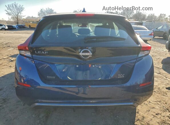 1N4CZ1CV7PC563092 2023 NISSAN LEAF Синий 