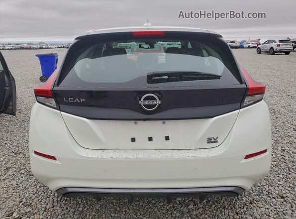 1N4CZ1CV7SC565109 2025 NISSAN LEAF White Вид ззаду