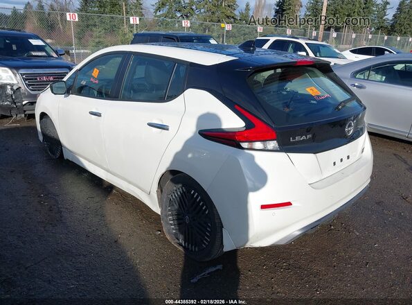 1N4CZ1CV7SC566647 2025 NISSAN LEAF White უკანა მარცხენა