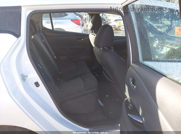 1N4CZ1CV7SC566647 2025 NISSAN LEAF White VIN კოდის სტიკერის ხედი