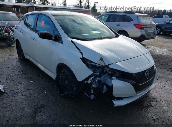 1N4CZ1CV7SC566647 2025 NISSAN LEAF White წინა ხედი