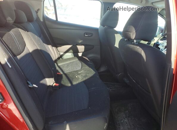 1N4CZ1CV9PC550781 2023 NISSAN LEAF Red Rear seats view