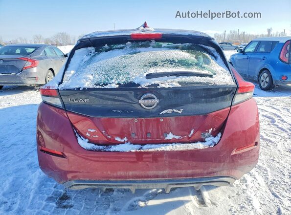 1N4CZ1CV9PC550781 2023 NISSAN LEAF Red Rear view