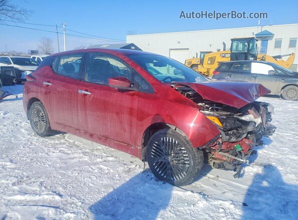 1N4CZ1CV9PC550781 2023 NISSAN LEAF Red Front right