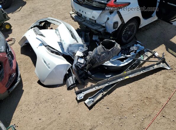 1N4CZ1CV9RC556695 2024 NISSAN LEAF White Vista del compartimento del motor