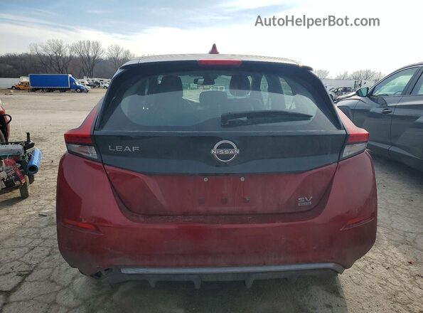 1N4CZ1CV9SC564771 2025 NISSAN LEAF Red Հետևի տեսք