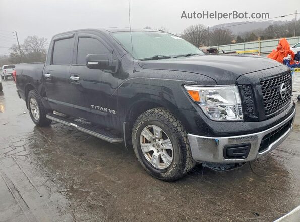 1N6AA1EKXKN523384 2019 NISSAN TITAN Black 