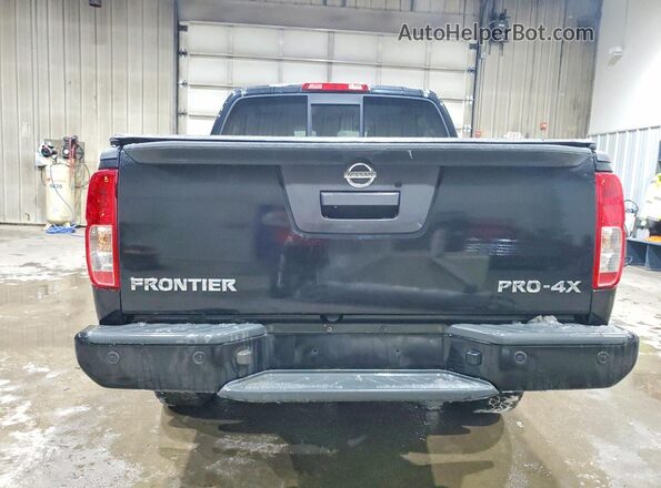 1N6AD0EV2JN751776 2018 NISSAN FRONTIER Black Rear view