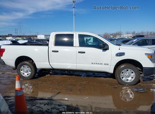 1N6BA1F39JN551185 2018 NISSAN TITAN XD White Սալոնի հետևի տեսք