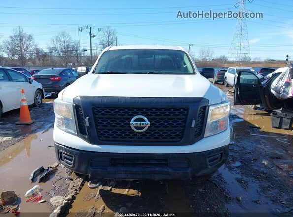 1N6BA1F39JN551185 2018 NISSAN TITAN XD White Սարքավորումների վահանակի տեսք