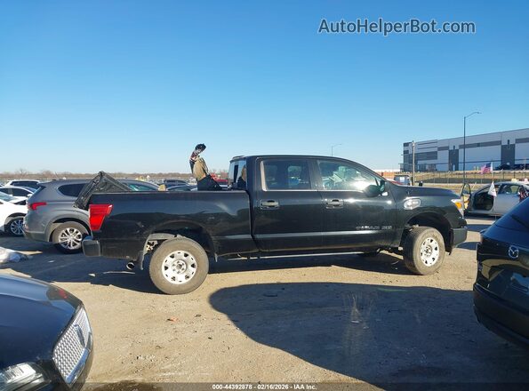 1N6BA1F3XJN519345 2018 NISSAN TITAN XD Black Սալոնի հետևի տեսք