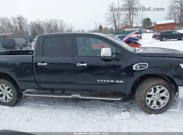 1N6BA1F40HN547156 2017 NISSAN TITAN XD Black უკანა სალონის ხედი