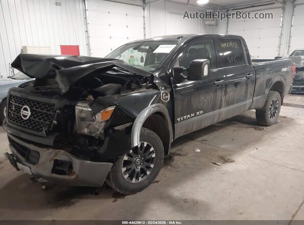 1N6BA1F41HN514893 2017 NISSAN TITAN XD Black Vista tres cuartos delantera izquierda