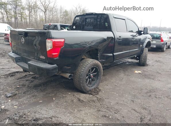 1N6BA1F46JN520520 2018 NISSAN TITAN XD Черный Задняя правая четверть