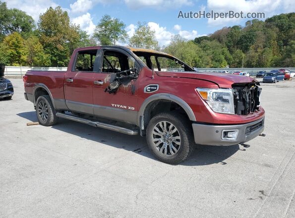 1N6BA1F48GN508541 2016 NISSAN TITAN Red Przód prawy