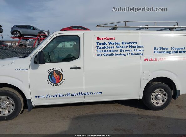 1N6BF0KY3KN802829 2019 NISSAN NV CARGO NV2500 HD White 