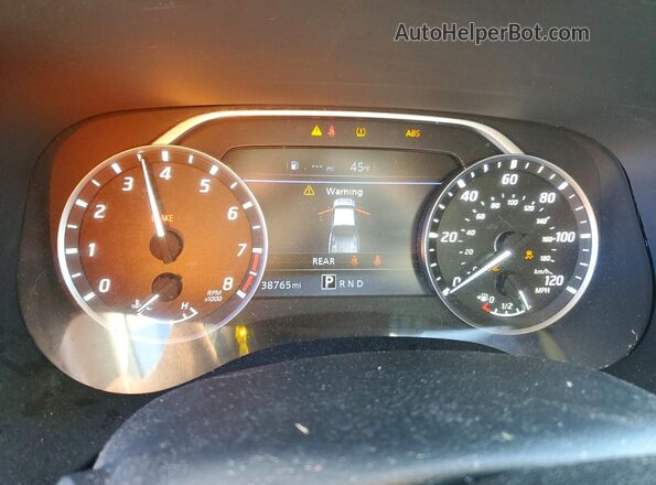 1N6ED1CL1RN647431 2024 NISSAN FRONTIER Белый Вид щитка приборов