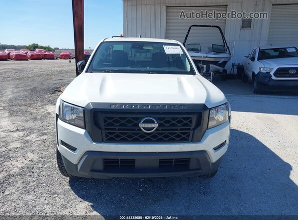 1N6ED1CL2NN672882 2022 NISSAN FRONTIER White Widok zestawu wskaźników