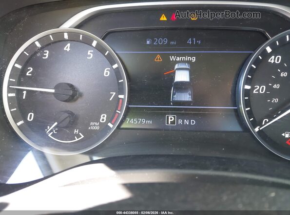 1N6ED1CL2NN672882 2022 NISSAN FRONTIER White Widok tylnych siedzeń