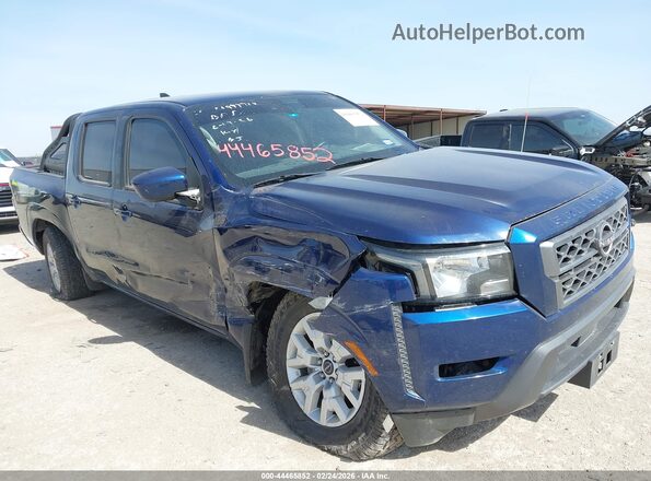 1N6ED1EJ2NN659416 2022 NISSAN FRONTIER Синий Вид спереди