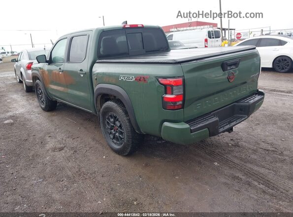1N6ED1EK1NN601483 2022 NISSAN FRONTIER Зеленый Задняя левая четверть