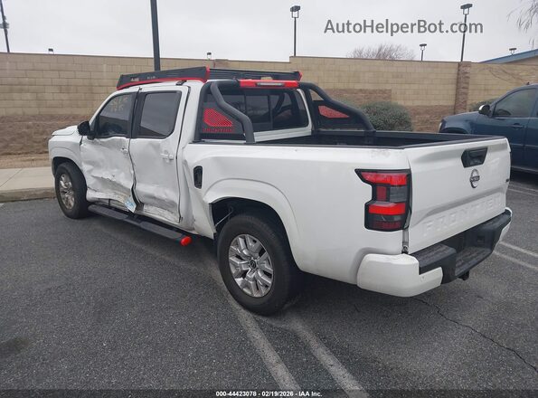 1N6ED1FJ0NN673474 2022 NISSAN FRONTIER Белый Задняя левая четверть