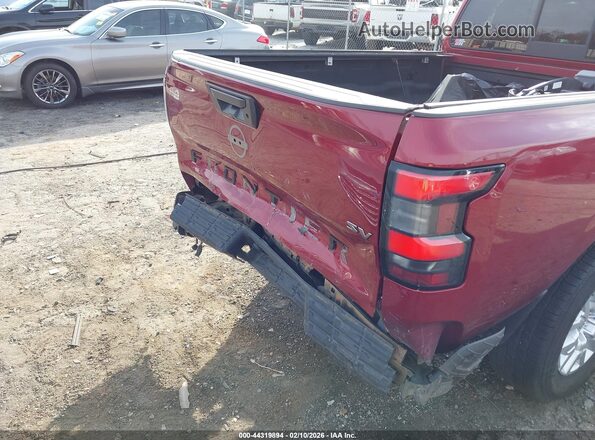 1N6ED1FJ5NN662437 2022 NISSAN FRONTIER Темно-бордовый 