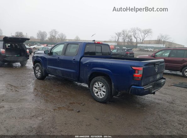 1N6ED1FKXNN632214 2022 NISSAN FRONTIER Синий Задняя левая четверть