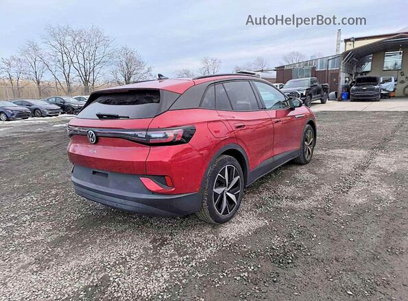 1V25MPE82PC020940 2023 VOLKSWAGEN ID.4 Red წინა მარჯვენა
