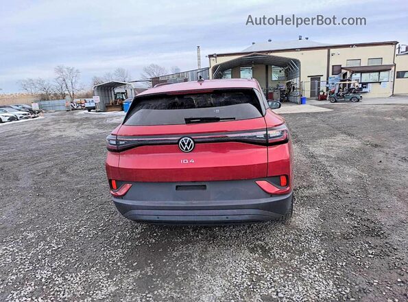 1V25MPE82PC020940 2023 VOLKSWAGEN ID.4 Red უკანა ხედი