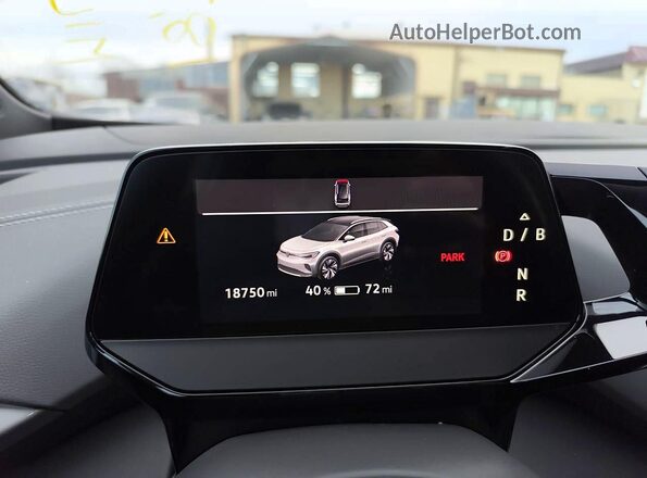 1V25MPE82PC020940 2023 VOLKSWAGEN ID.4 Red წინა პანელის ხედი