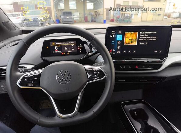 1V25MPE82PC020940 2023 VOLKSWAGEN ID.4 Red ხელსაწყოთა პანელის ხედი