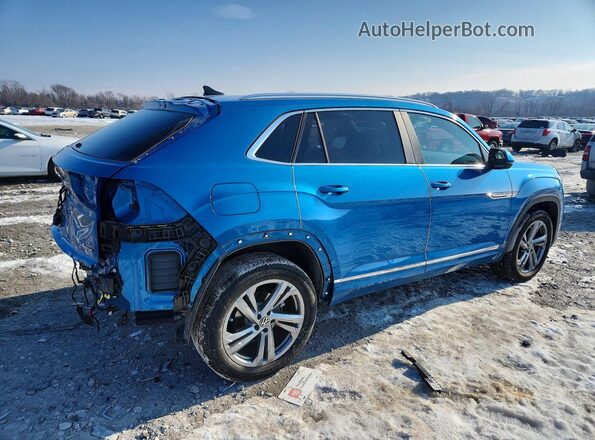 1V2AE2CA1RC246815 2024 VOLKSWAGEN ATLAS Blue Հետևի աջ