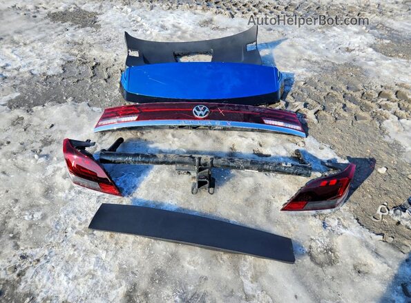 1V2AE2CA1RC246815 2024 VOLKSWAGEN ATLAS Blue VIN կոդի պիտակի տեսք