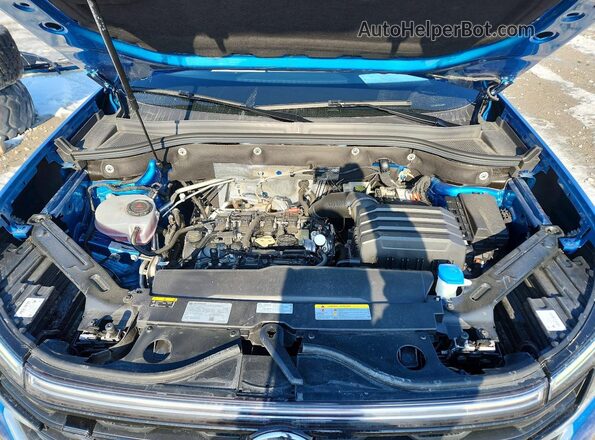 1V2AE2CA1RC246815 2024 VOLKSWAGEN ATLAS Blue Շարժիչի բաժամունքի տեսք