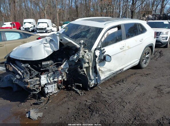 1V2AE2CA7RC236533 2024 VOLKSWAGEN ATLAS White Առջևի ձախ երեք քառորդ տեսարան