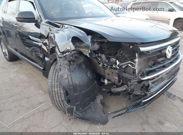 1V2AE2CAXRC230564 2024 VOLKSWAGEN ATLAS Black წინა ხედი