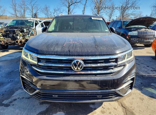 1V2AR2CA2NC523325 2022 VOLKSWAGEN ATLAS Black Вид спереду