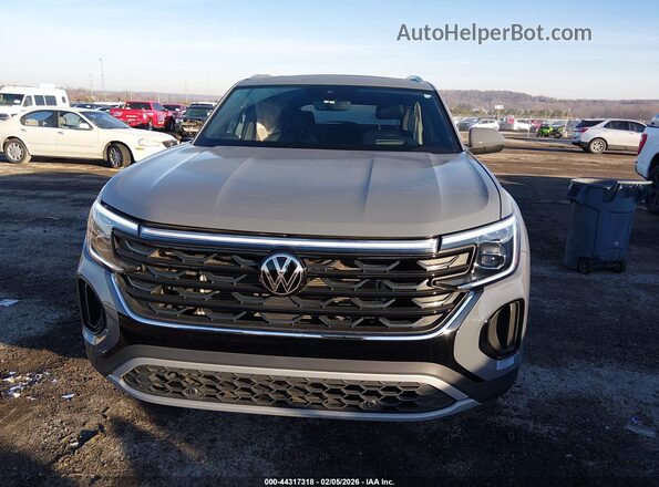 1V2BE2CA7SC208547 2025 VOLKSWAGEN ATLAS Gray უკანა სალონის ხედი